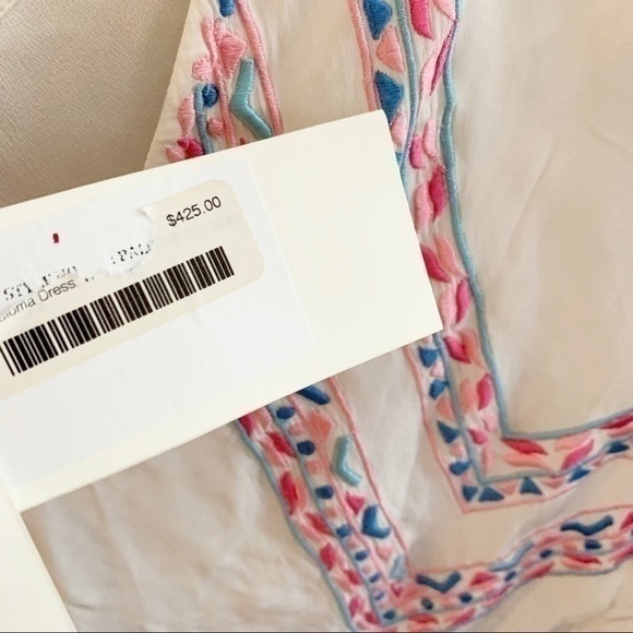 Rococo‎ Sand Paloma White Embroidered Dress - Picture 14 of 16